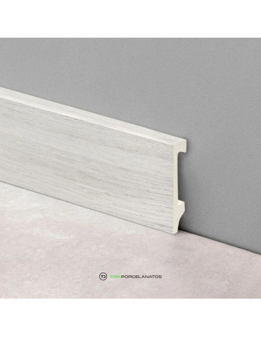 Zócalo Atrim Plain 70mm x 15mm x 2,44m Roble Gris (2364E)